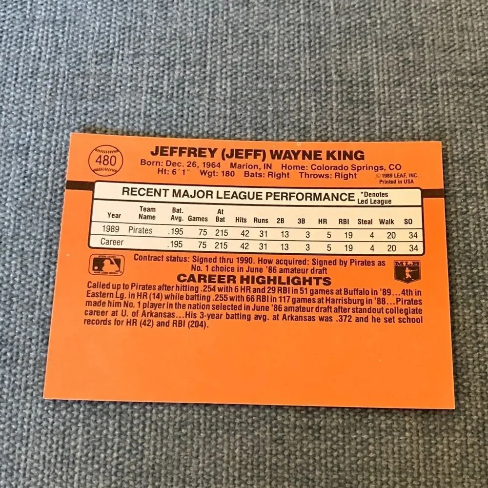 Donruss see pictures
